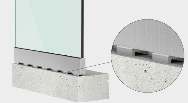 Glas Profiel Afstandhouder
