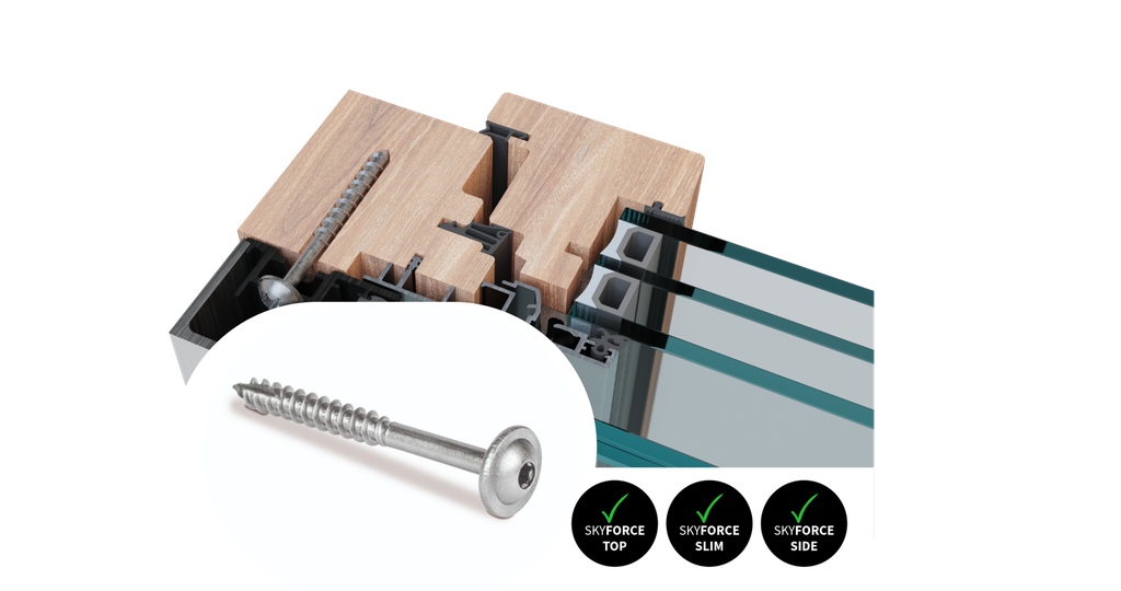Fixing screw - AISI 316
