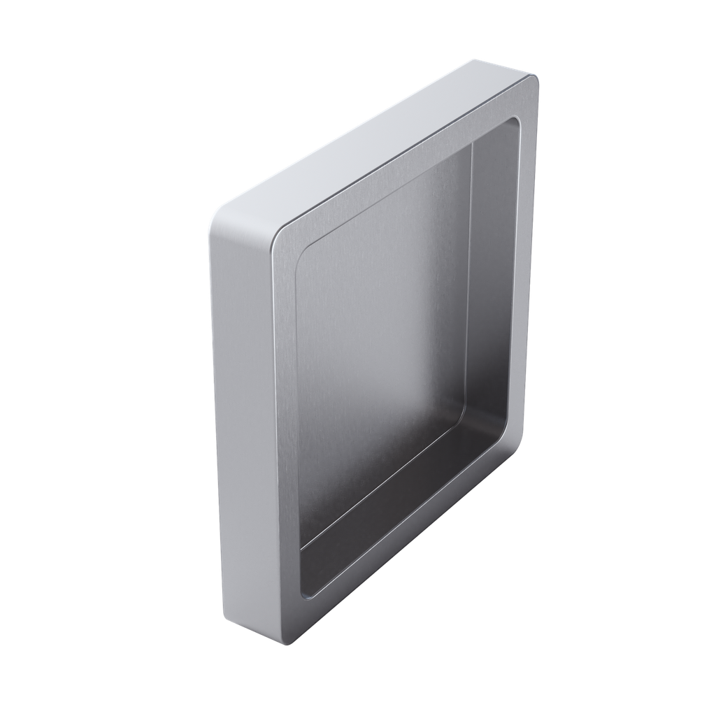 Poignée rectangulaire autocollante