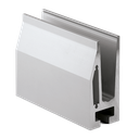 TL-5010 Glass profile L=5000mm aluminum natural anodized