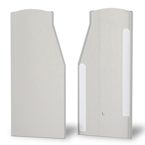 TL-5010 Endkappe links Aluminium natur eloxiert