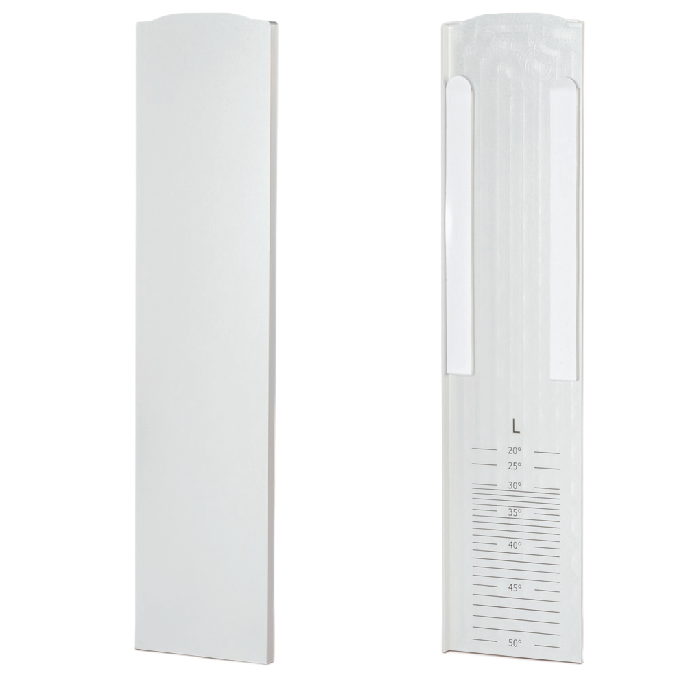 Glasprofiel eindkappen Zij montage