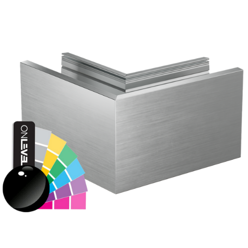 TF-3620 Außenecke 90°, Aluminium RAL glänzend