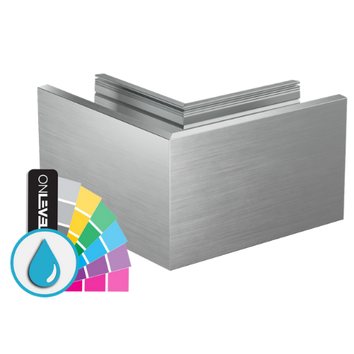 TF-3620 buitenhoek 90°, aluminium ARMOR RAL
