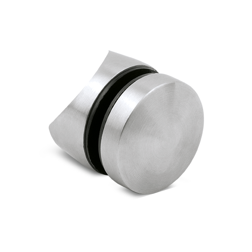 TL-2050 Glas adapt. Ø50mm aansl. Ø42.4mm rvs 316 geborsteld