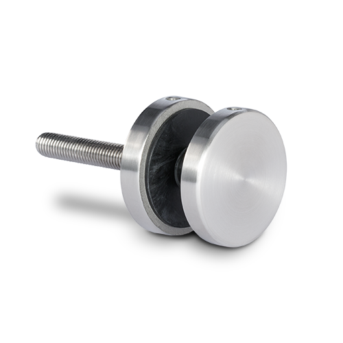 TL-2060 Glas adapter Ø60mm t=10mm rvs 304 geborsteld