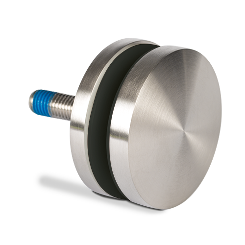 Punkthalter Ø70mm t=10mm V2A gebürstet