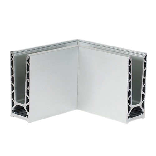 TL-6020 Hoek 90° binnen/buiten aluminium naturel geanodiseerd