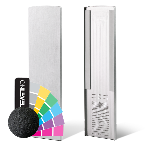 TL-6020 Endcap left/right for stairway aluminum RAL struct.