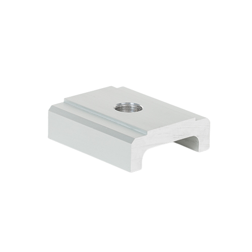 TL-6020 Afstandhouder dikte 18mm aluminium naturel geanodiseerd
