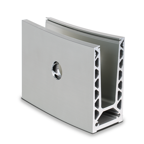 BEND-FIT TL-6021 Glasprofil  L=6000mm Aluminium (max. nutzbare Länge nach dem Biegen L=5000mm)