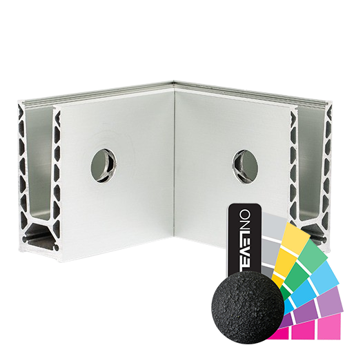 TL-6021 Innenecke 90° Aluminium RAL struktur