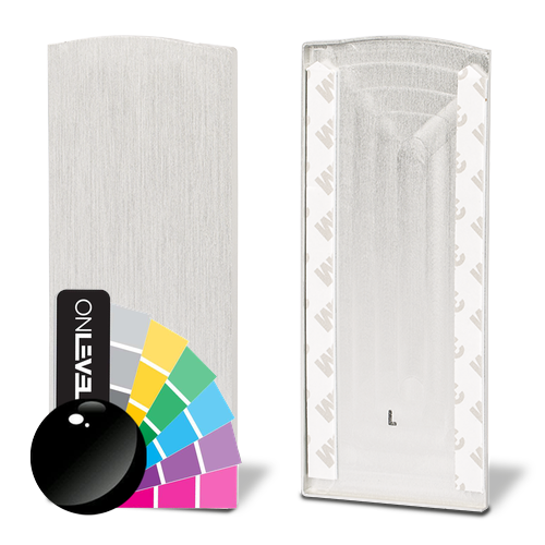 TL-6021 Endcap venst. med Click profil alum. RAL skinnende