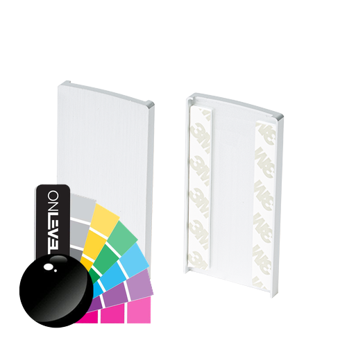 TL-6500 Embout gauche/droite alum. RAL brillant