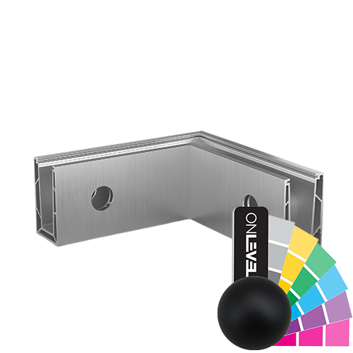 TL-6501 Innenecke 90° Aluminium RAL matt