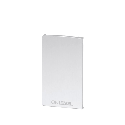 TL-6501 Endkappe links Aluminium unbehandelt