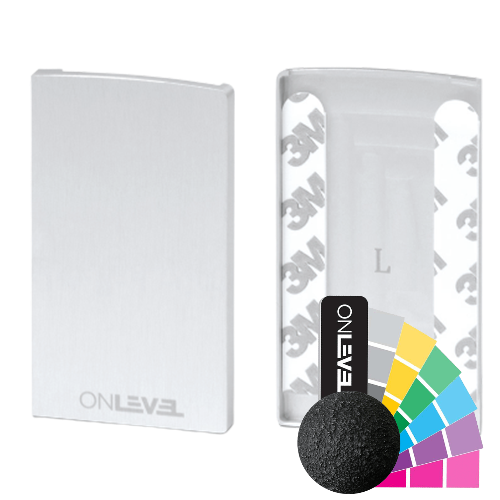 TL-6501 Eindkap links alum. RAL struct.