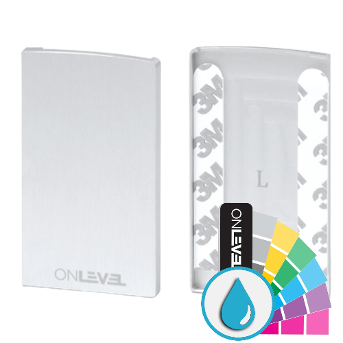 TL-6501 Endkappe links mit Abdeckleiste Aluminium RAL ARMOR