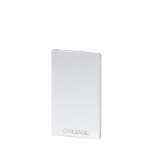 TL-6501 Eindkap rechts aluminium onbehandeld