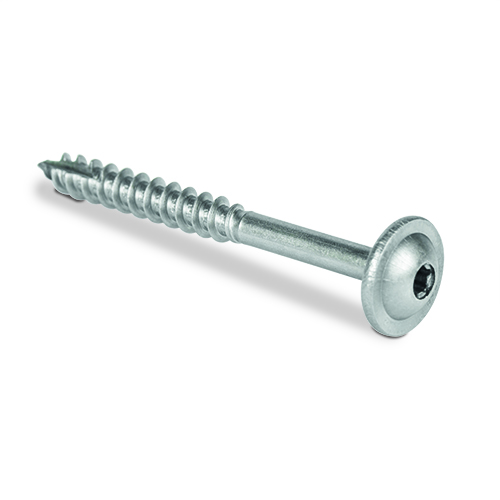 SKYFORCE verankering bout Ø6x60mm voor voor op hout, rvs 316