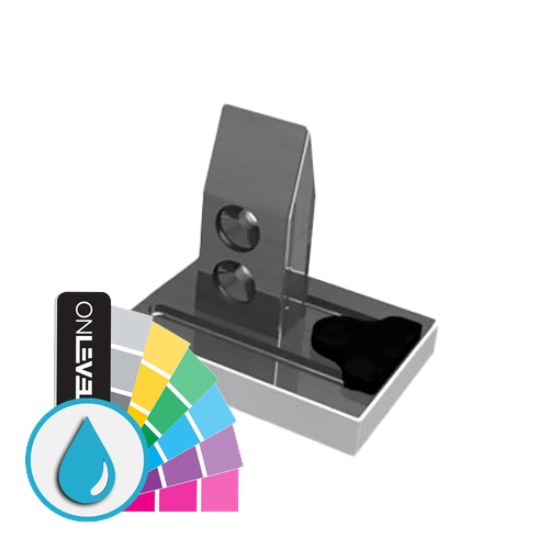 SKYFORCE en applique Embout gauche/droite Inox /, aluminium RAL ARMOR