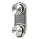 Punkthalter Ø60mm t=10mm V2A gebürstet