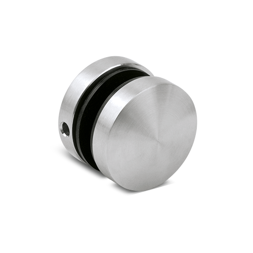 Glass connector Ø50mm AISI 304 satined