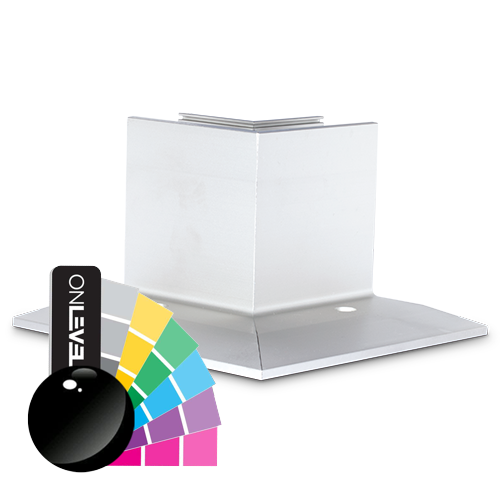 TL-3010 Angle intérieur 90° alum. RAL brillant