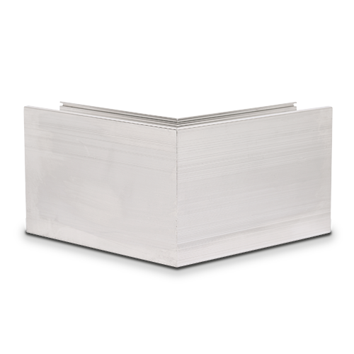 TL-3010 Außenecke 90° Aluminium natur eloxiert