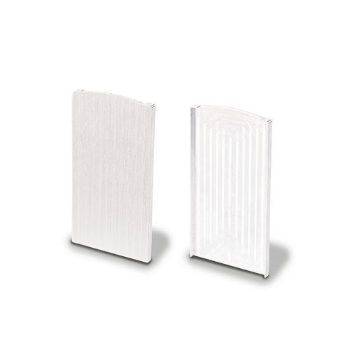 TL-6050 Endcap left/right aluminum natural anodized