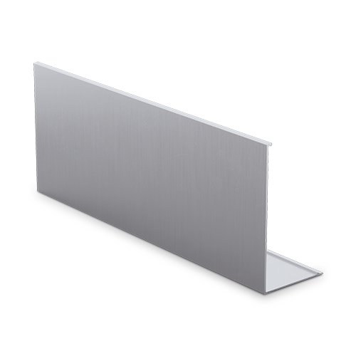 TL-6051 Afdekkap L=5000mm aluminium onbehandeld