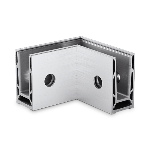TL-6051 Inside corner 90° aluminum natural anodized