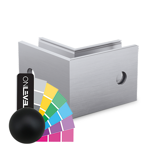 TL-6051 Utvendig hjØrne 90° aluminum RAL matte