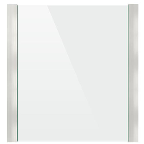 SKYFORCE-Top Satz inkl. Gummisatz für Glas 16.76/17.52/21.52mm Höhe 500mm, Aluminium RAL ARMOR