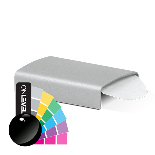 Connector glass edge protection Glass 12-13.5mm alum. RAL shiny
