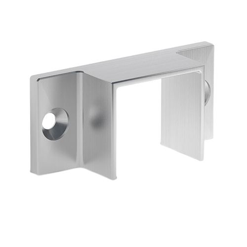 Muursteun U-profiel 30x28x2mm aluminium onbehandeld