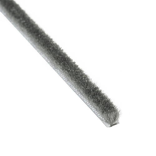 SunView Bürstendichtung 5mm für Wandprofil L=500m