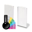 TL-6080 Eindkap links/rechts alum. RAL glanzend