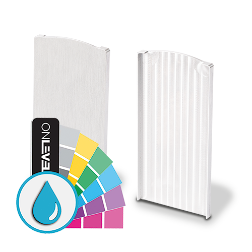 TL-6080 Eindkap links/rechts aluminium ARMOR RAL