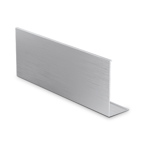 Afdekkap TL-6081, L=5000mm aluminium onbehandeld