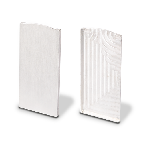 TL-6081 Embout gauche aluminium brut