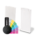 TL-6081 Embout droit aluminium RAL mat