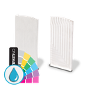 TL-6081 Eindkap rechts met afdekkap aluminium ARMOR RAL