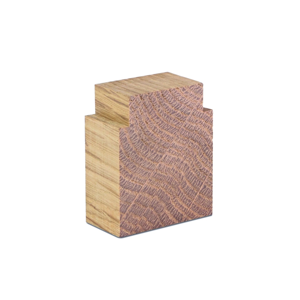 LAZORTRACK endcap left/right 56x60mm, oak laquered