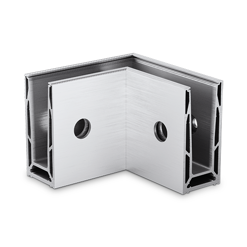 TL-6141 Inside corner 90° aluminum natural anodized