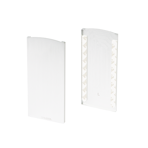TL-6141 Endkappe links mit Abdeckleiste Aluminium unbehandelt