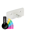 GUARDIAN OF THE UNIVERSE handrail wall connector 79x37mm , alum. RAL shiny