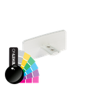 GUARDIAN OF THE UNIVERSE für Endkappe für Handlauf 70x30mm, Aluminium RAL glänzend