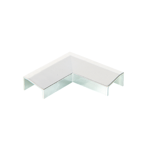Schwallschutz Eck 90°, 10x6mm Kunststoff verchromt