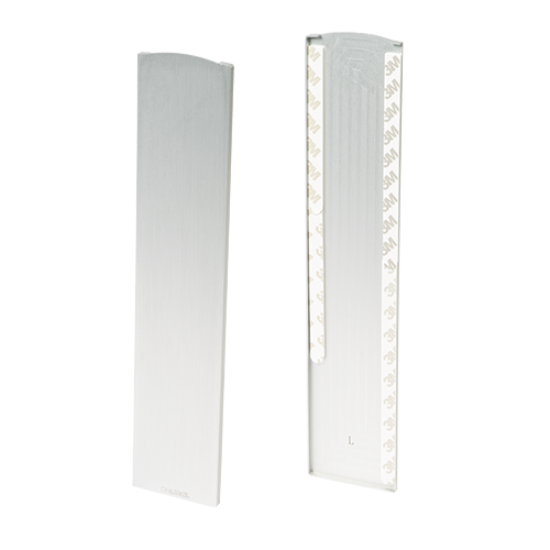 TL-3121 Endkappe links volle Höhe Abdeckkappe Aluminium unbehandelt